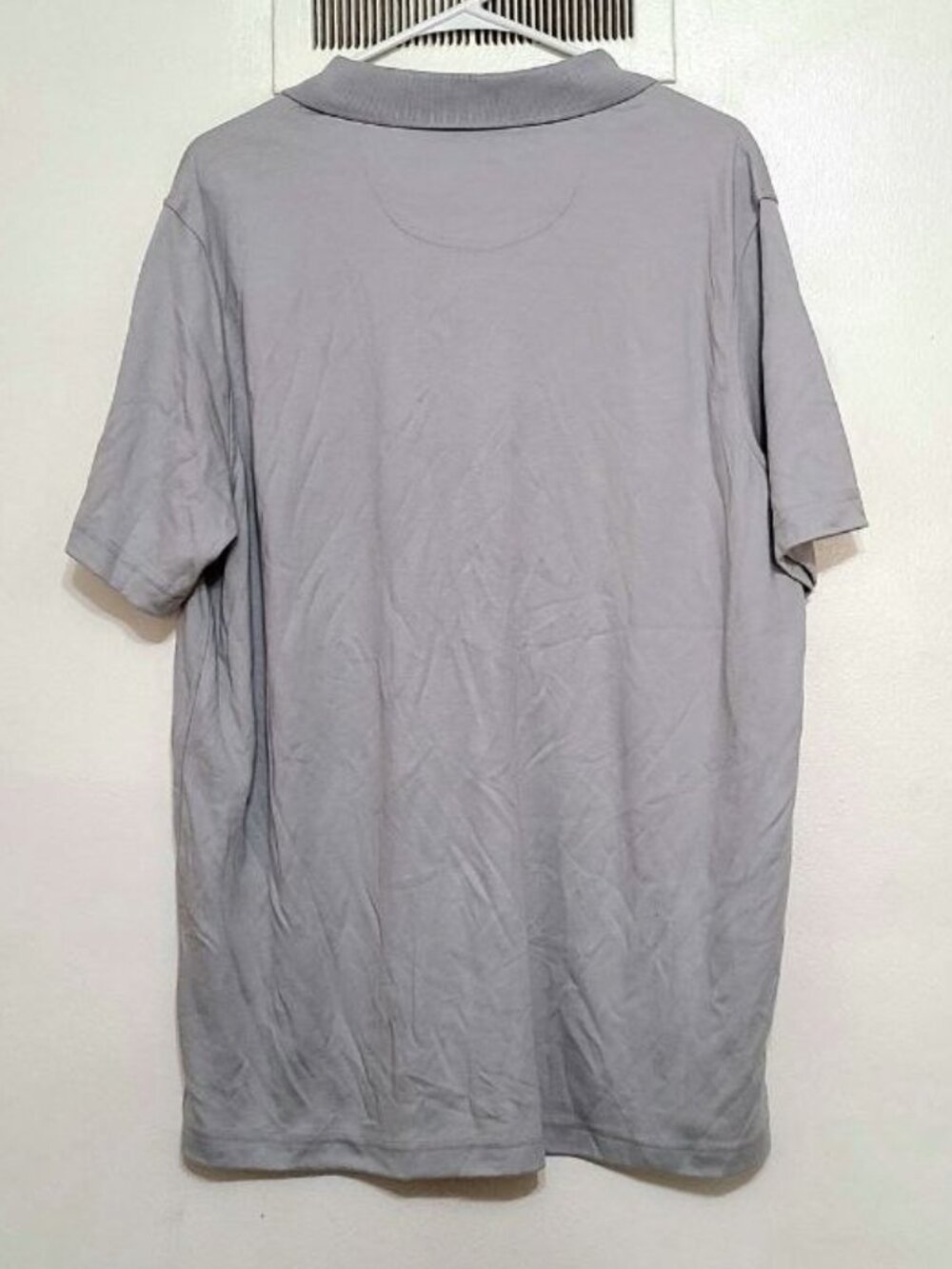 Gray Easy Care Short Sleeve Polo - Picture 3 of 5
